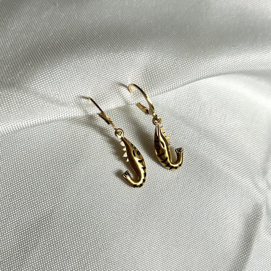 Shrimp Earrings