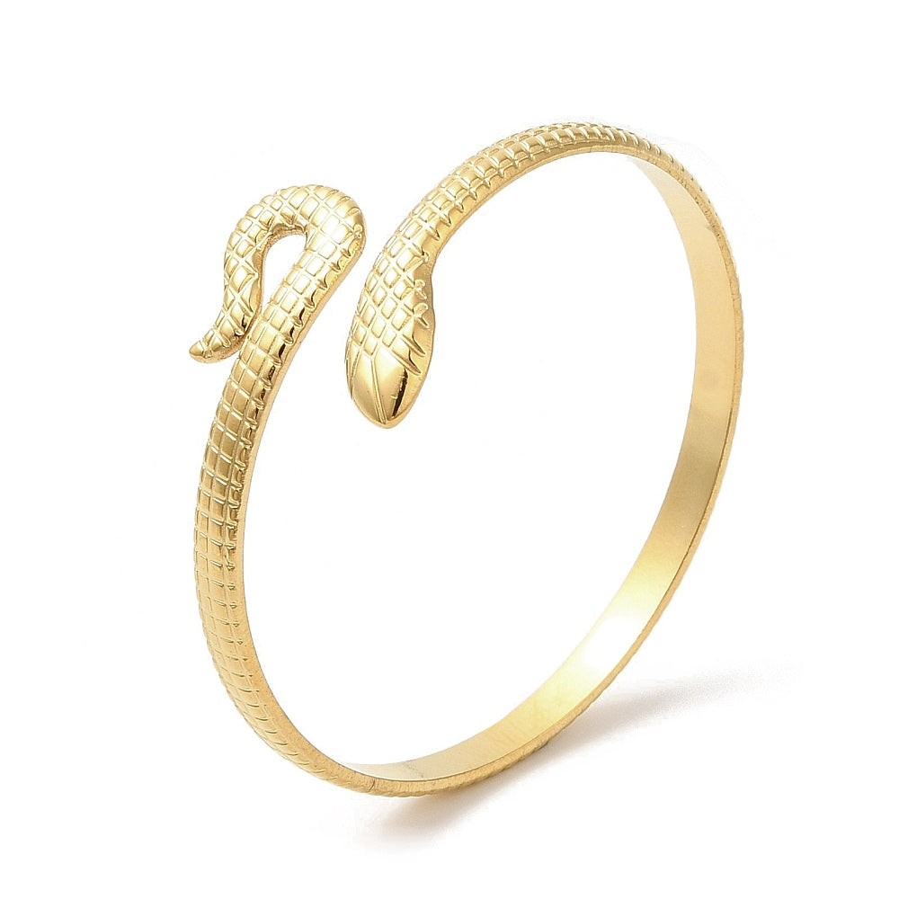 Snake Bangle Gold