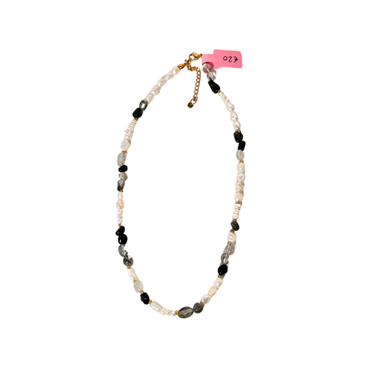 Tourmaline Pearl Necklace