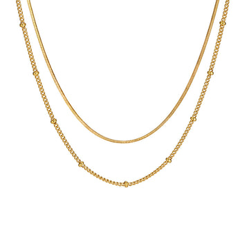 Minimal Stacking Necklace