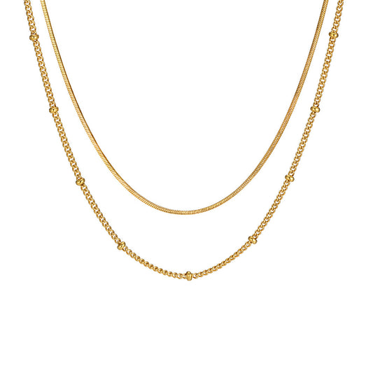 Minimal Stacking Necklace