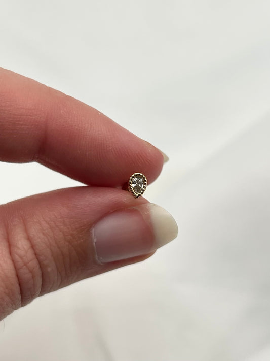 Teardrop Piercing