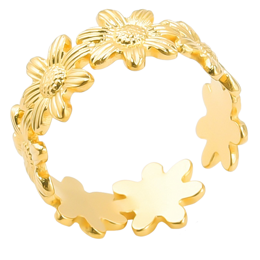 Daisy Ring Gold