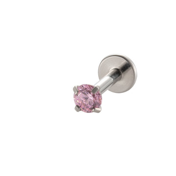 Pink Crystal Piercing