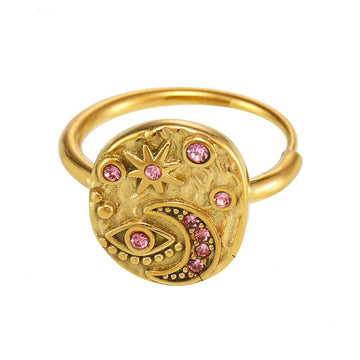 Pink Starry Ring