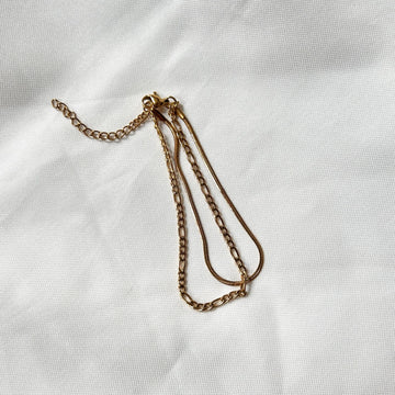 bracelet with 2 chains