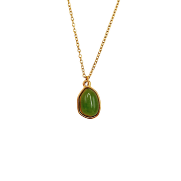 Green Aventurine Crystal Necklace