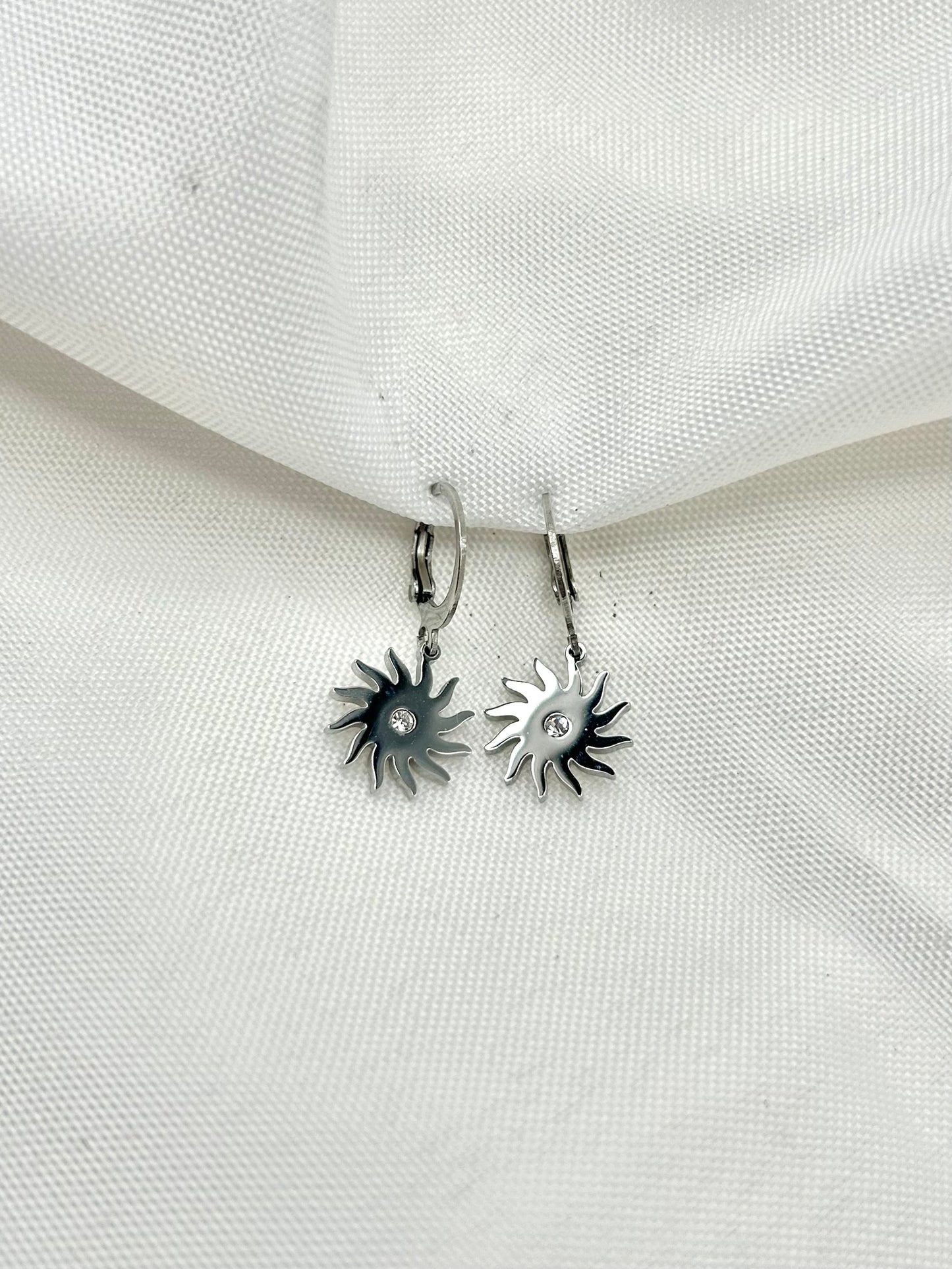 Crystal Sun Earrings
