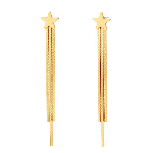 Star Tassel Studs