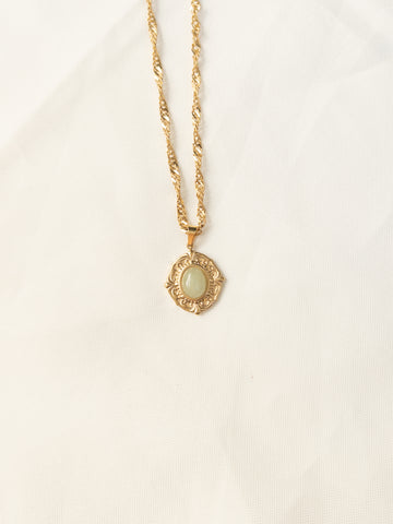 Vintage gemstone necklace