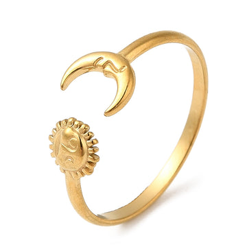 ring with sun and moon