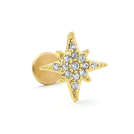 Crystal Star Piercing