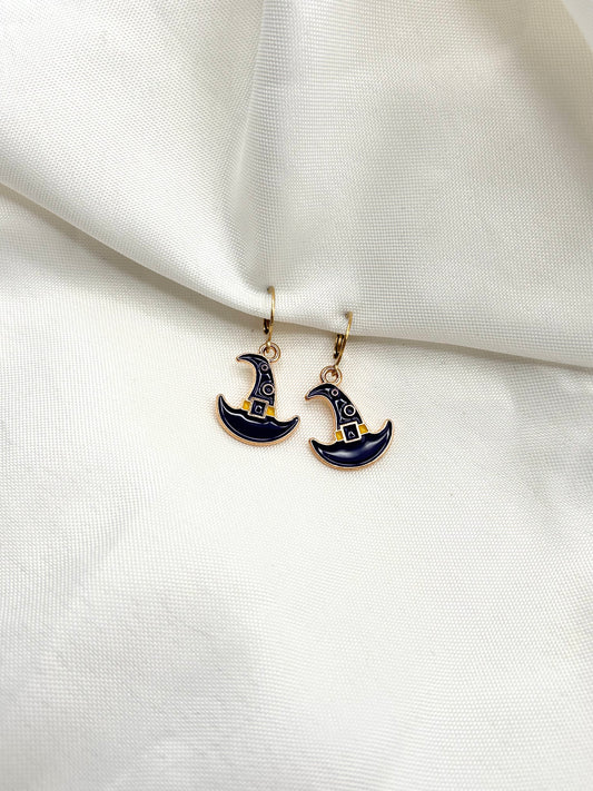 Witch Hat Earrings