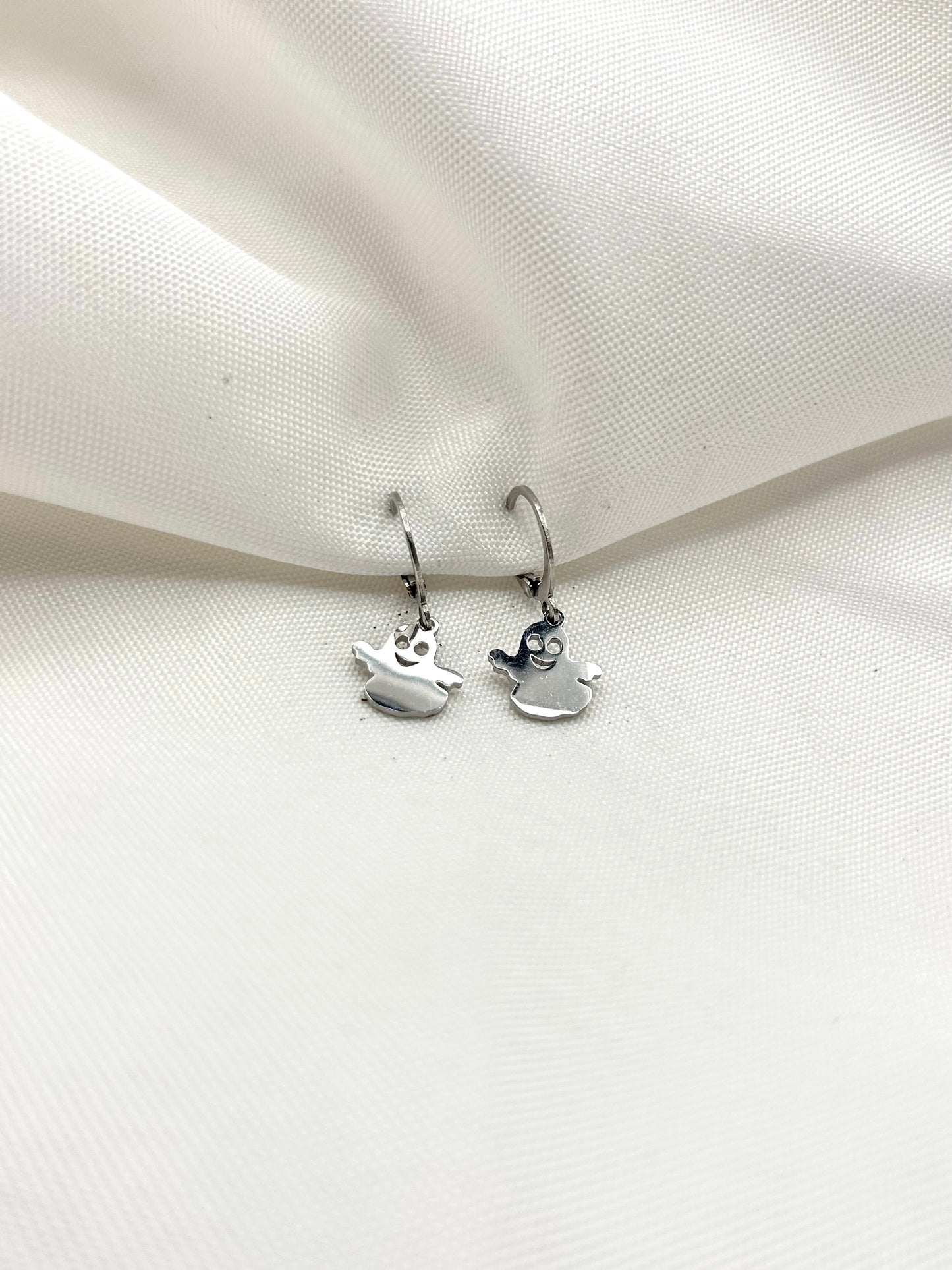 Smiley Ghost Earrings