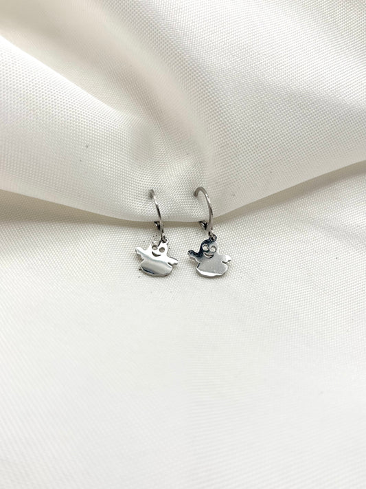Smiley Ghost Earrings