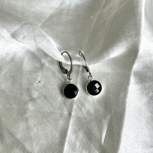 Classy Earrings Black