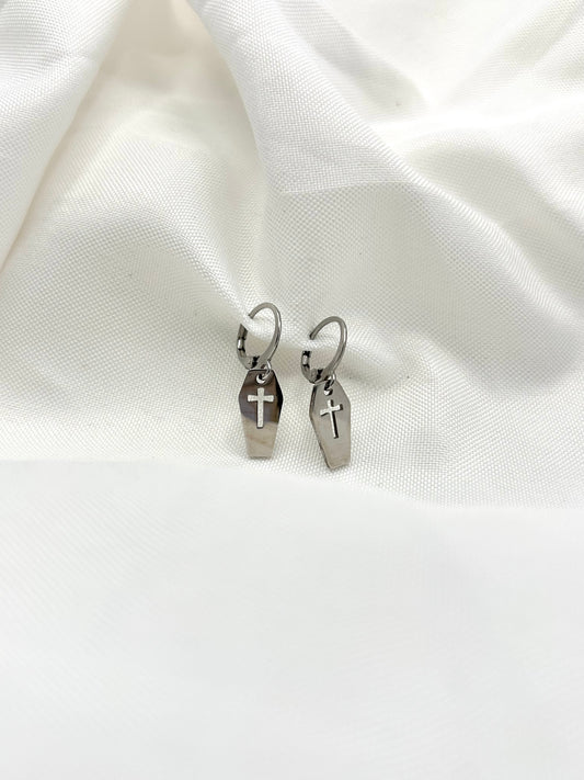 Coffin Earrings