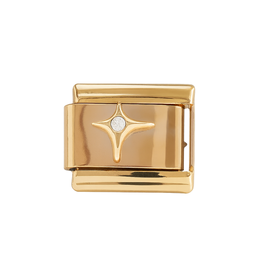 Crystal Mini Star Italian Charm