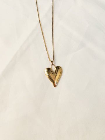 Big heart necklace
