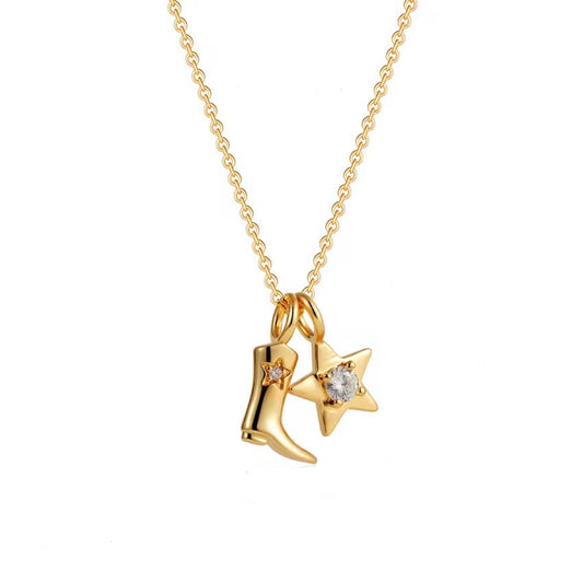 Starry Cowboy Necklace