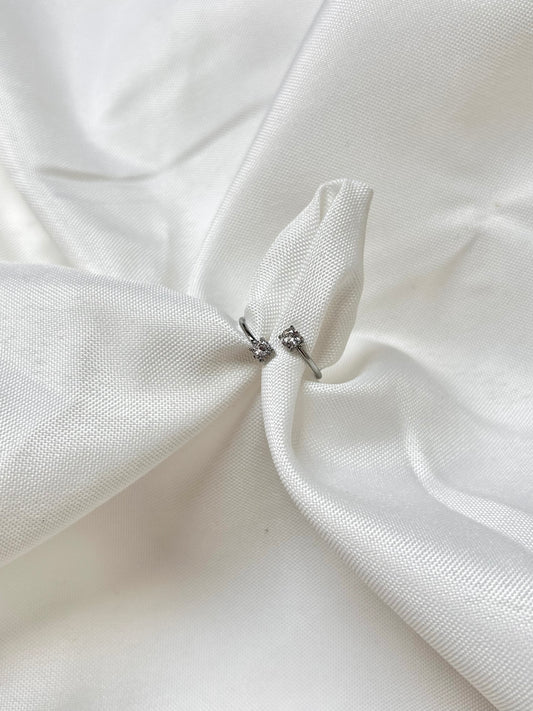 Double Crystal Ring