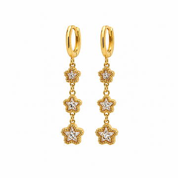Triple Star Hoops