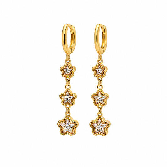 Triple Star Hoops