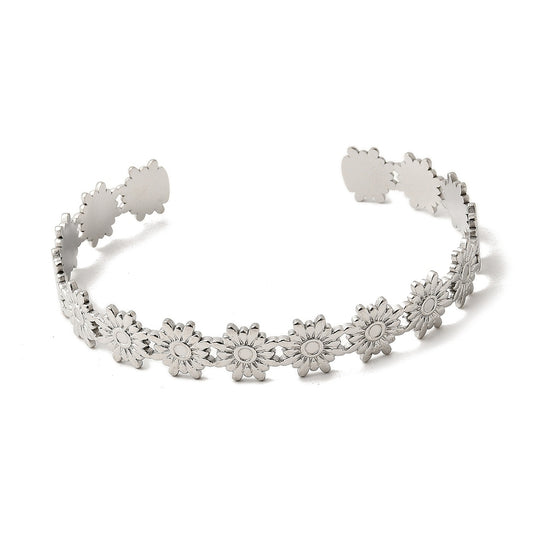 Small Flower Bangle