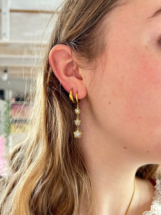 Triple Star Hoops