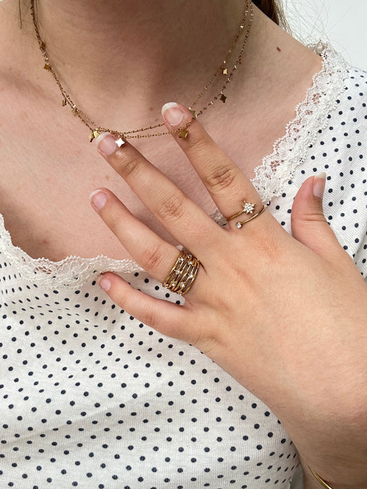 Double Starry Ring