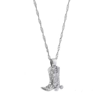 Cowboy Boot Necklace