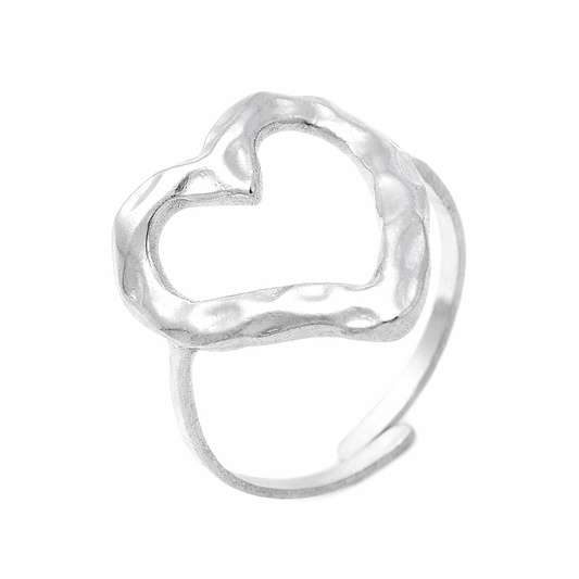 Hollow Heart Ring