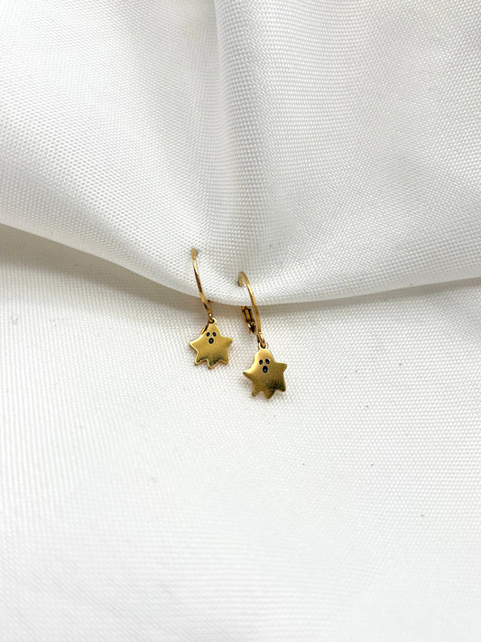 Mini Ghost Earrings