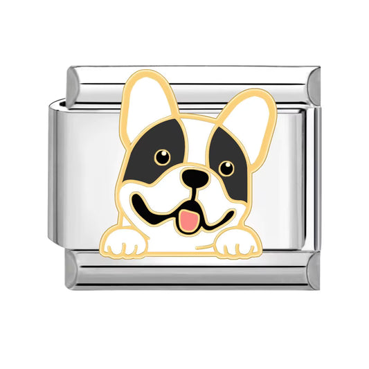 Bulldog Italian Charm