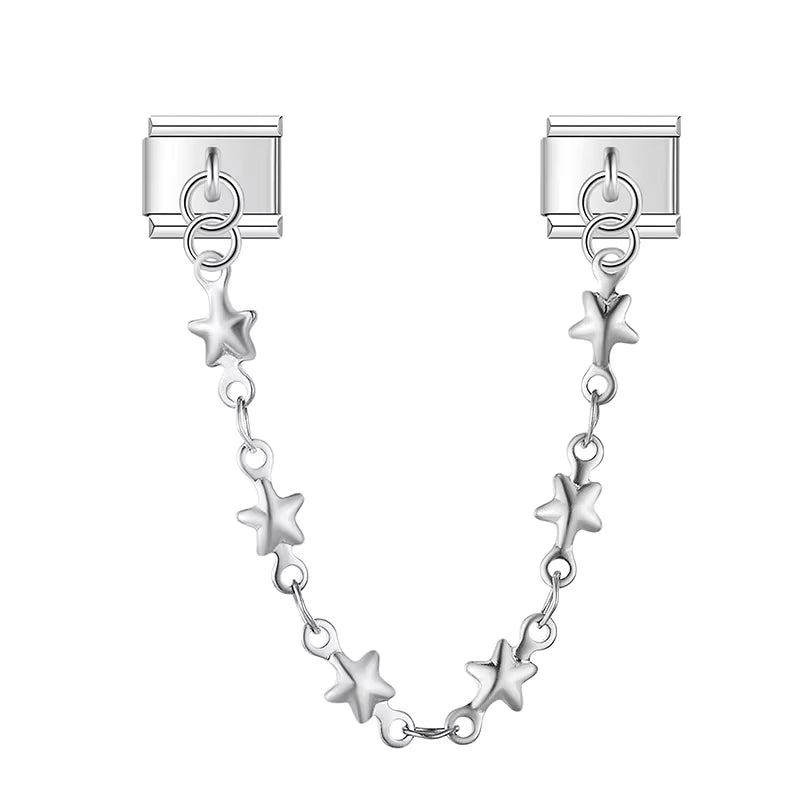 Star Chain Italian Charms