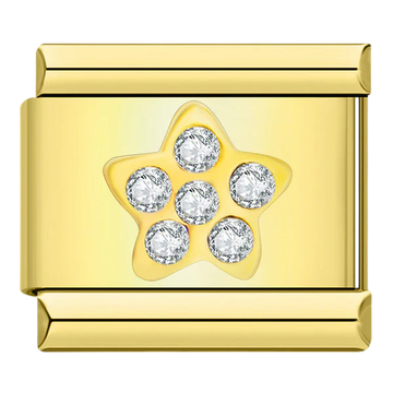 Crystal Star Charm