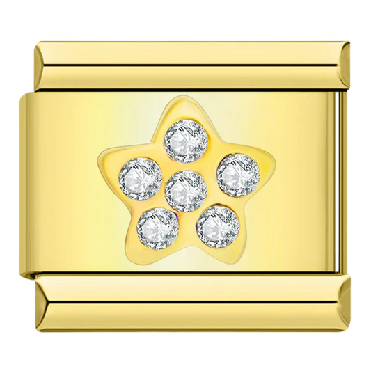 Crystal Star Charm