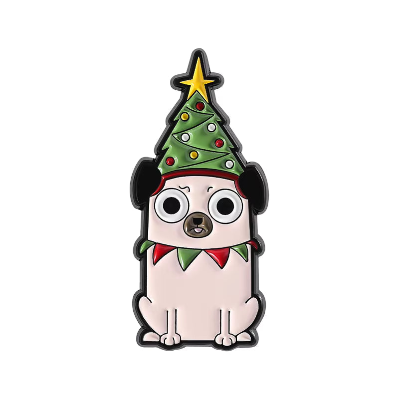 Chistmas Pug Pin