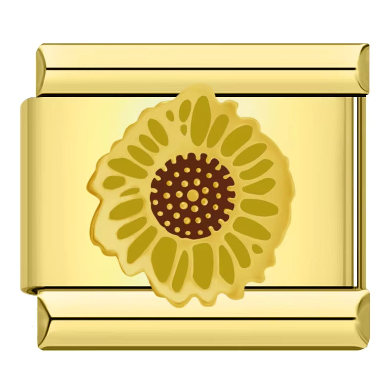 Sunflower Italian Charm