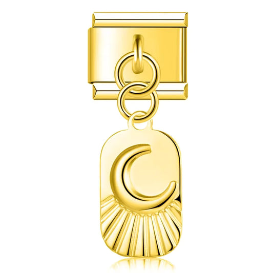 Moon Italian Charm