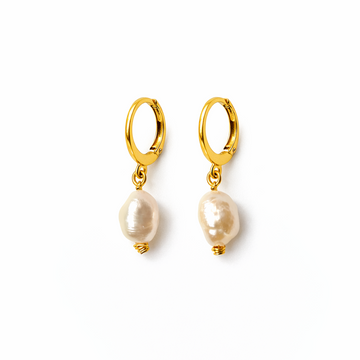 Big Pearl Earrings
