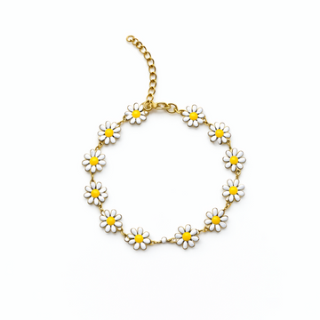 Flower Bracelet Gold