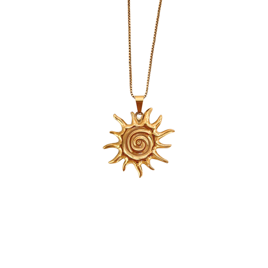 Statement Sun Necklace