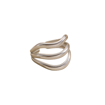 Wavy Abstract Ring