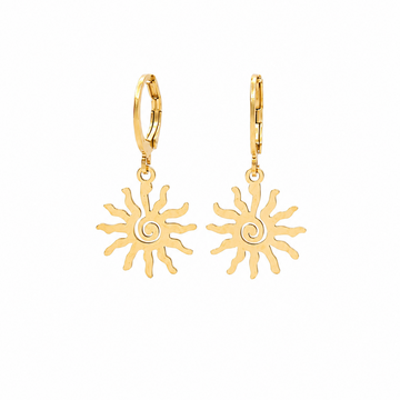 Funky Sun Earrings