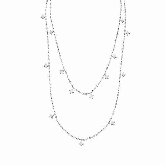 Double Starry Necklace