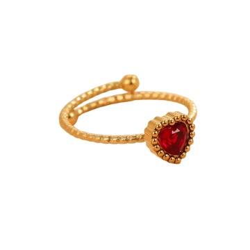 Red Heart Ring