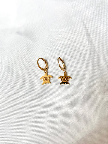 Funky Turtle Earrings