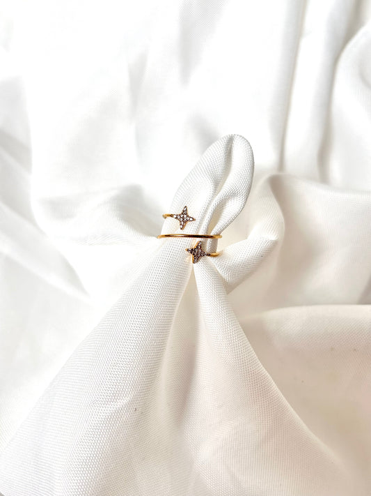Crystal Star Ring