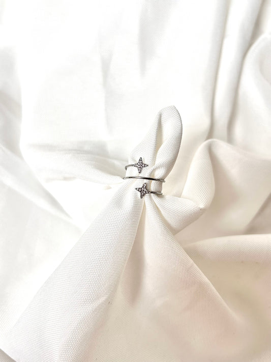 Crystal Star Ring